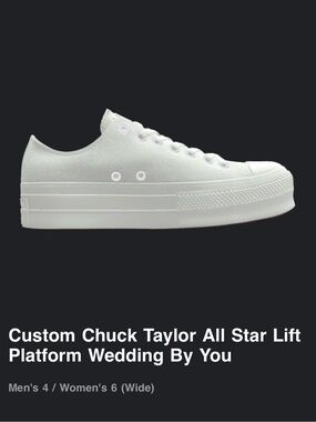 Converse Chuck Taylor All Star Platform Sneakers - White